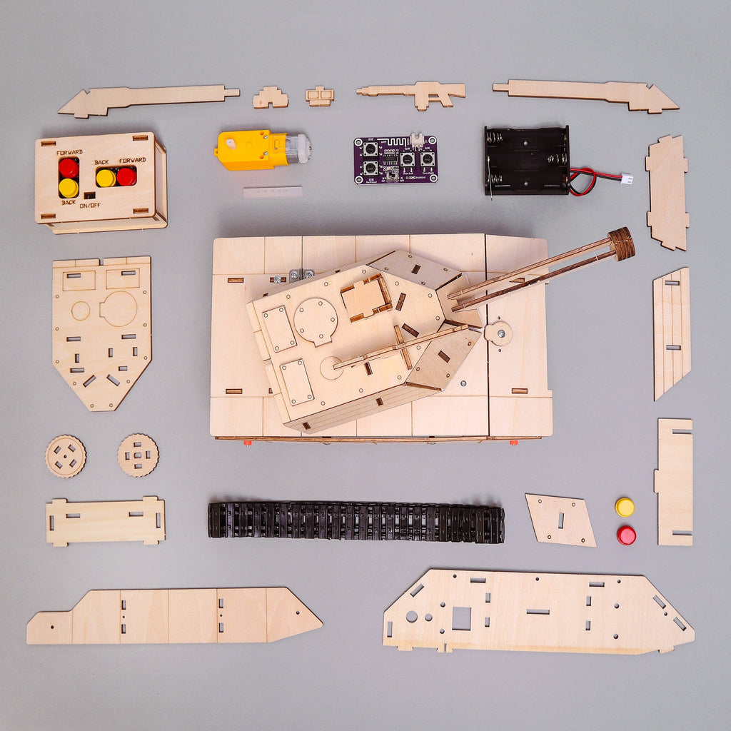 RC TankCam, Tank and Camera Mode, Educational STEM Kit by Kitsville, image 7 of 10