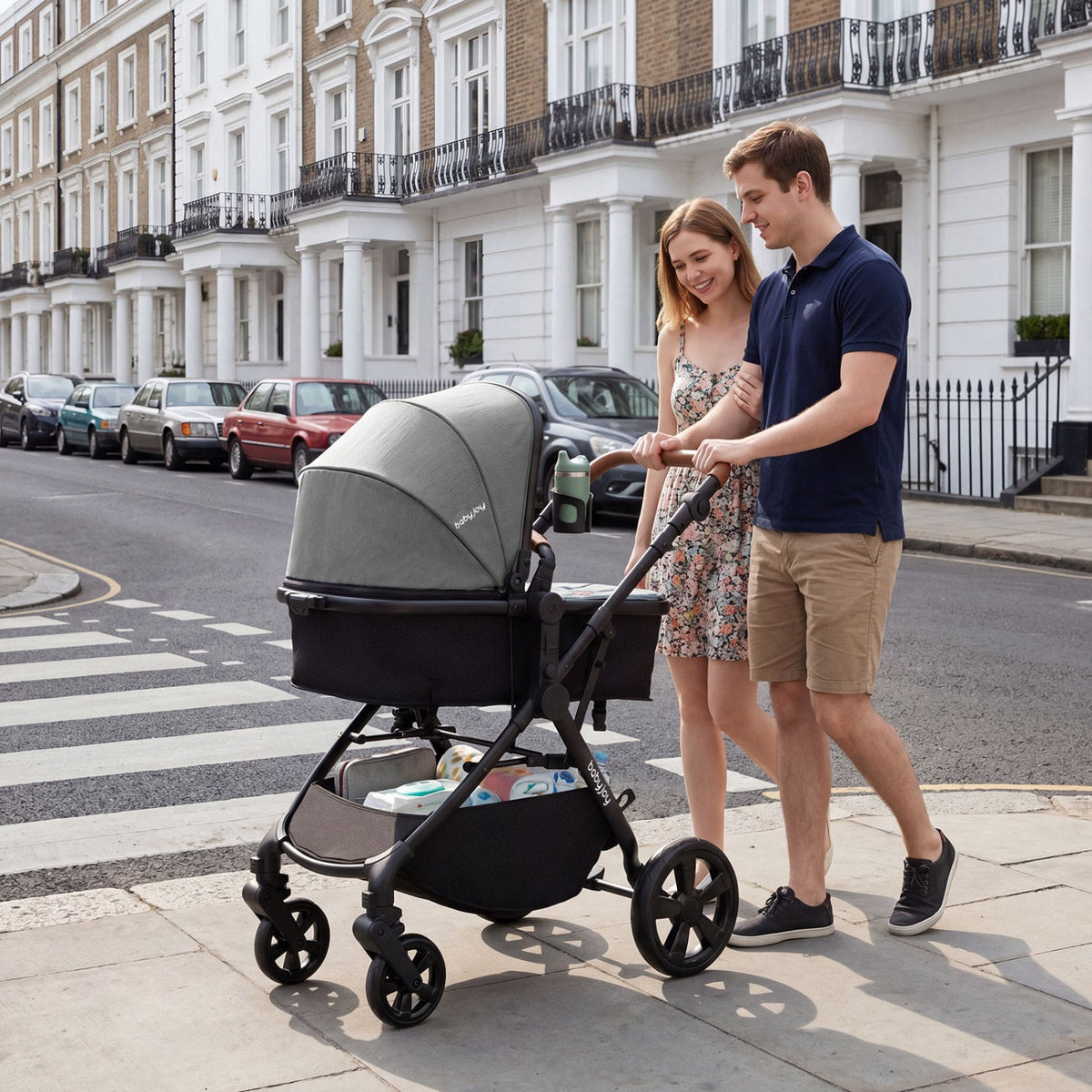 Little Sprouts 2-in-1 Convertible Stroller