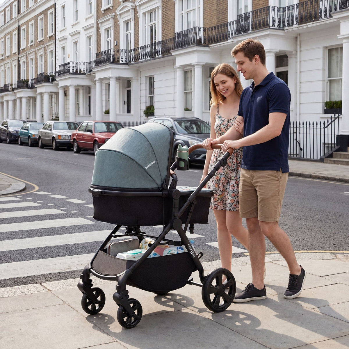Little Sprouts 2-in-1 Convertible Stroller