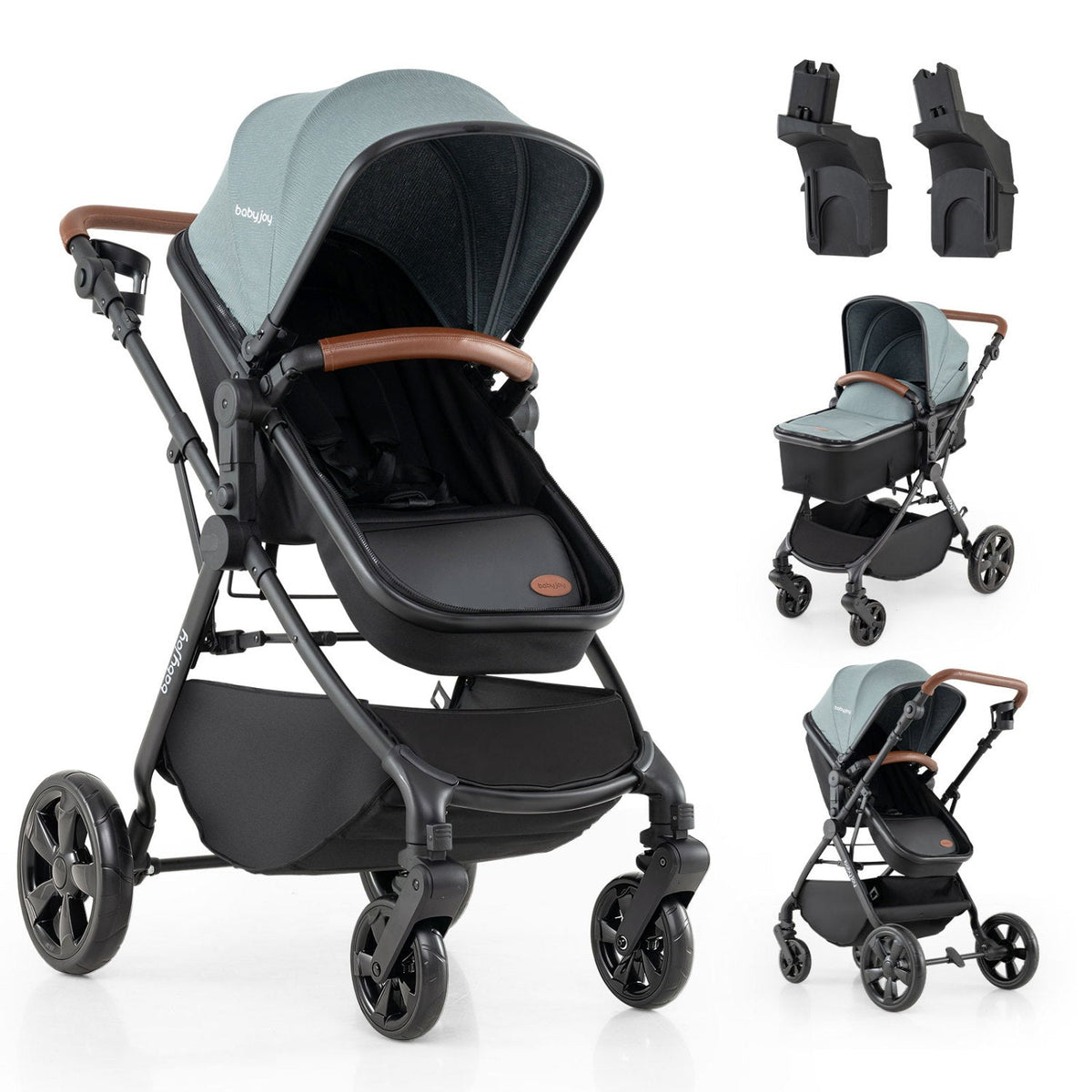 Little Sprouts 2-in-1 Convertible Stroller