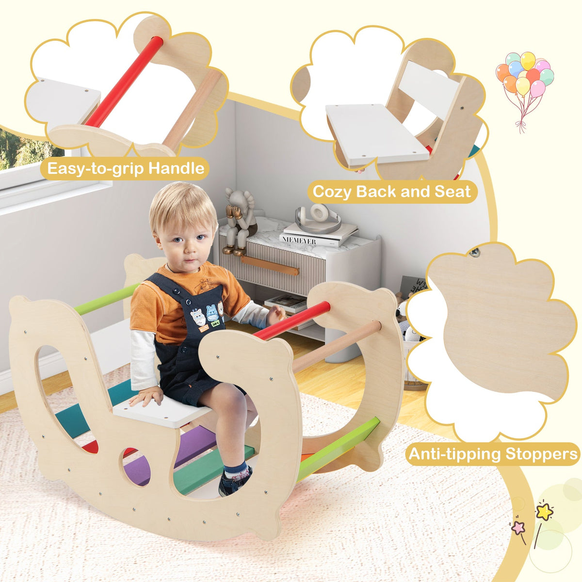 Little Explorer Rocking Arch Climber