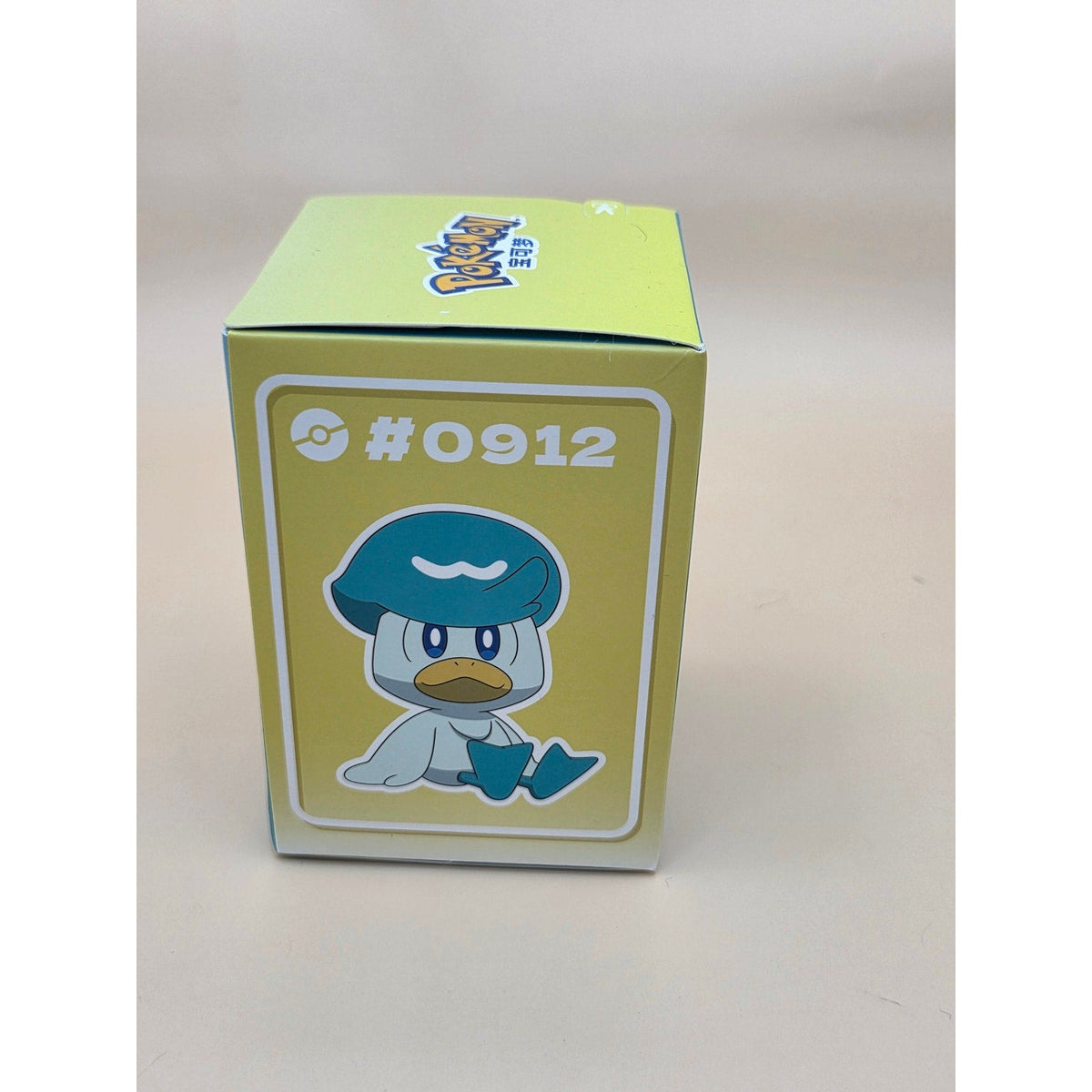 Pokemon Series Roly-Poly Tumbler Quaxly Figure — product photo 2 of 2