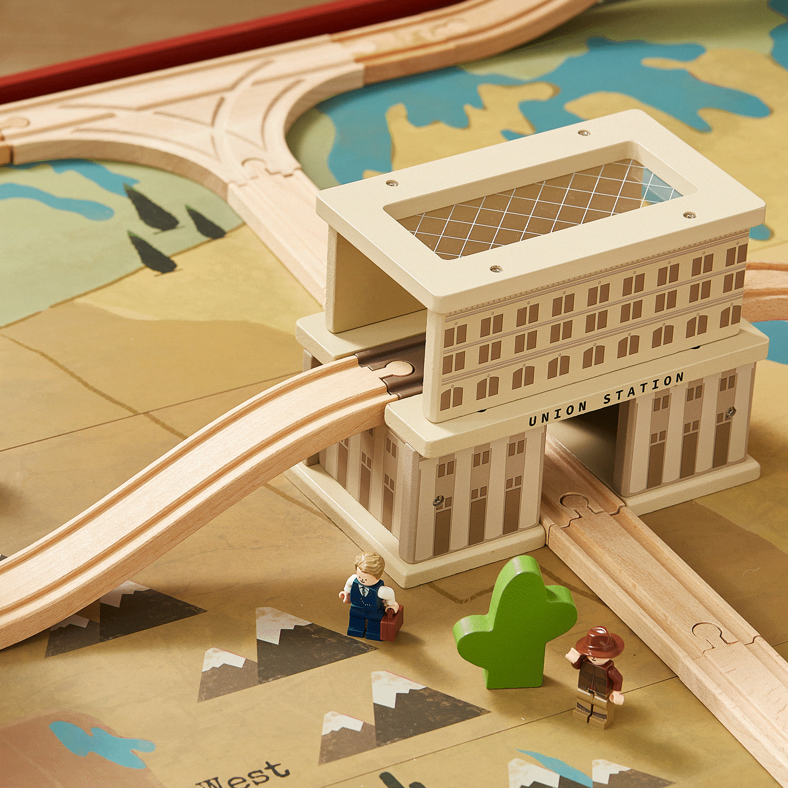 Tiny Land 1920 Railway Adventure Train Table — product image 4 of 18