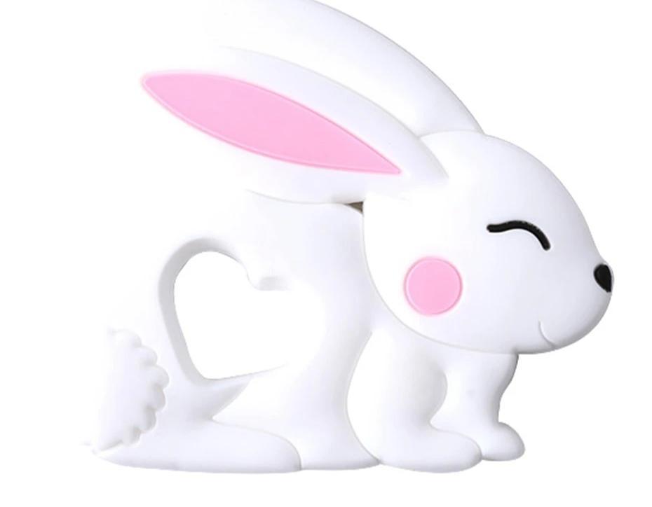 Bunny Silicone Baby Teether