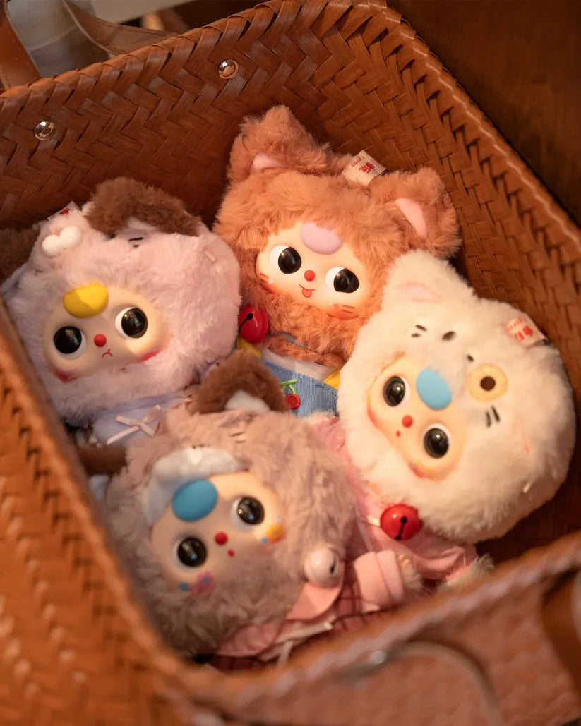Baby Three Kitten Wardrobe Plush Series Blind Box