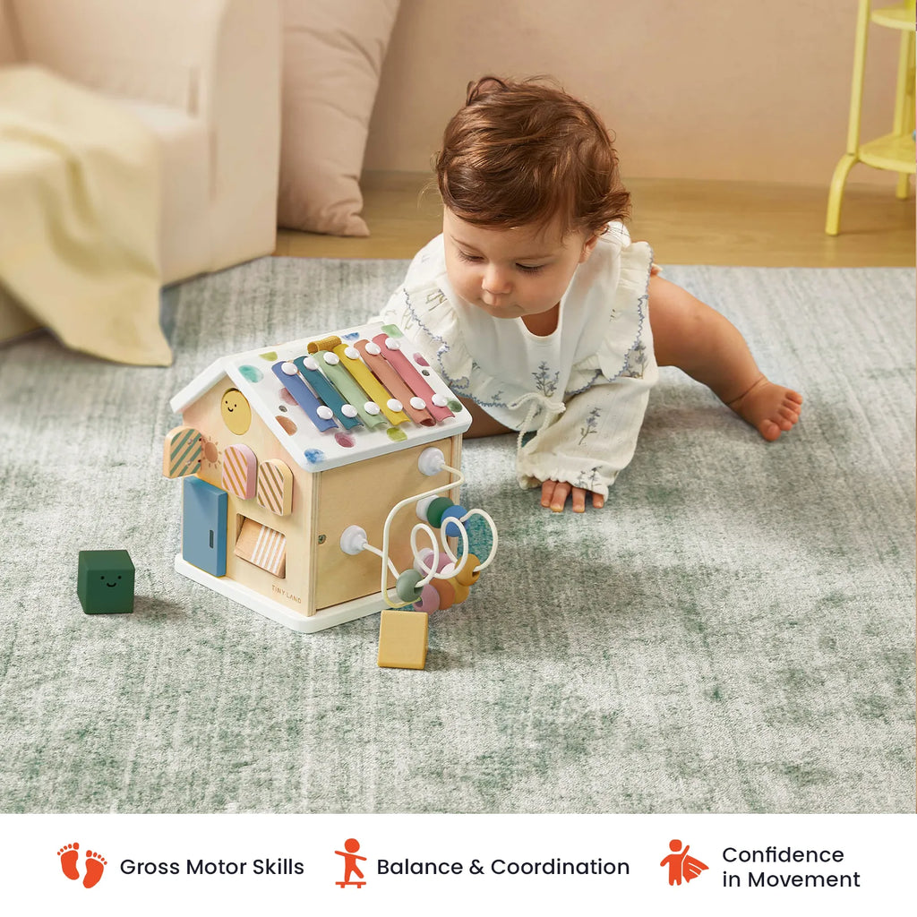 Tiny Land Cottage Activity Cube - Morandi — product image 2 of 13