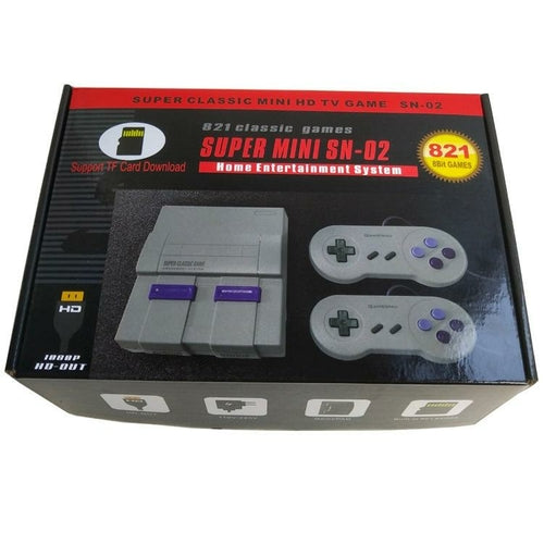 Retro HDMI Game Console with Two Controllers