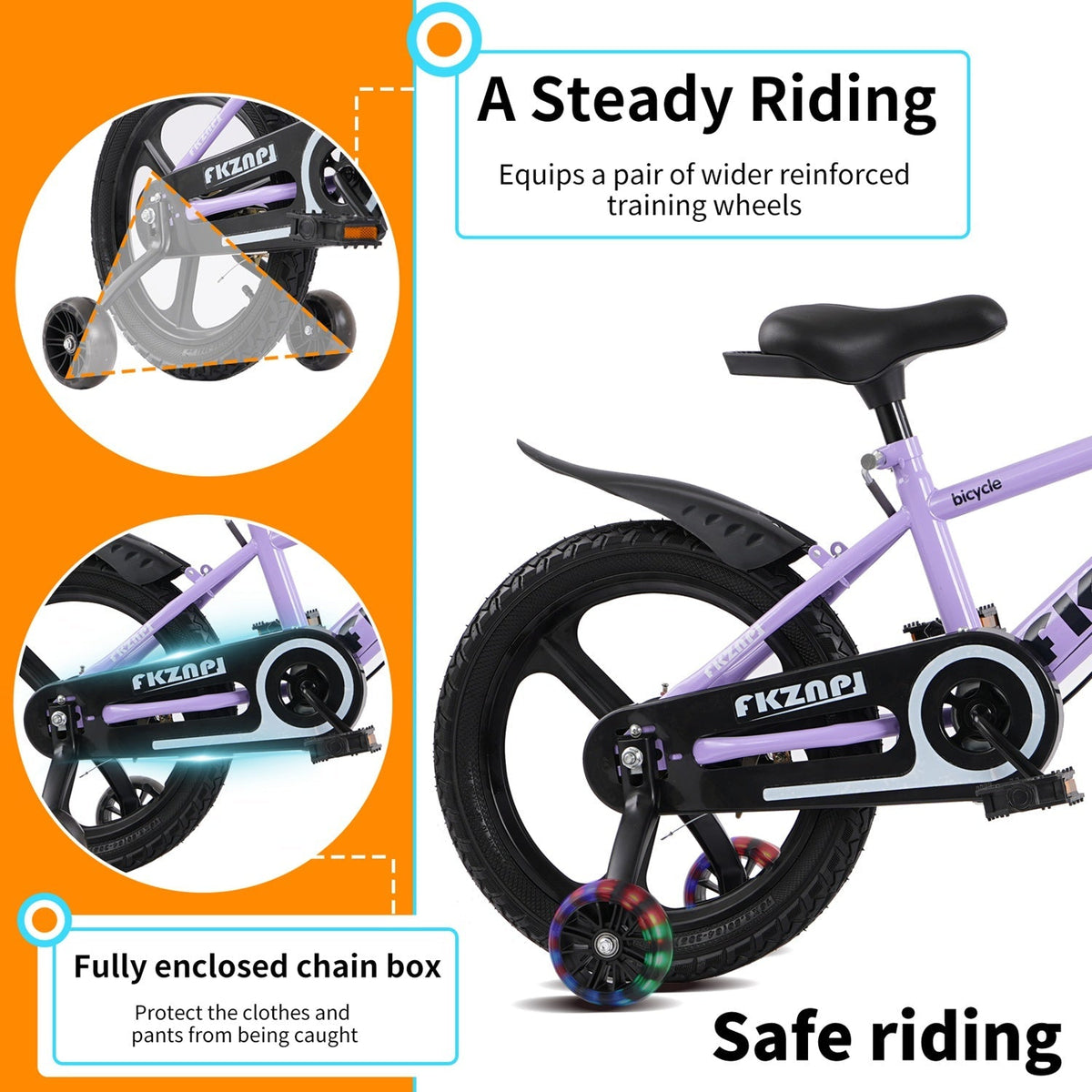 Little Explorer Bike with Training Wheels