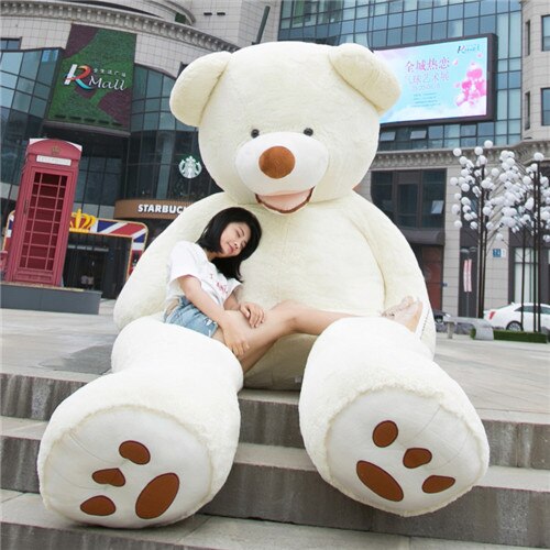 Giant Teddy Bear Cover – Unfilled DIY Plush