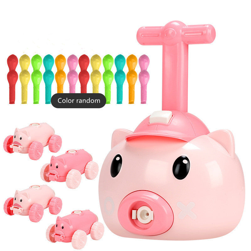Piggy Balloon Car Playset