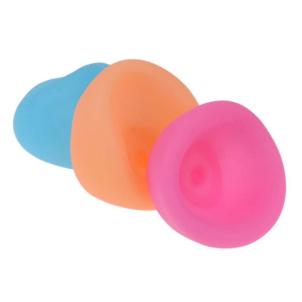 The giant air filled bubble play ball shown in detail