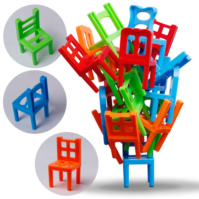 Chair Stacking Balance Game