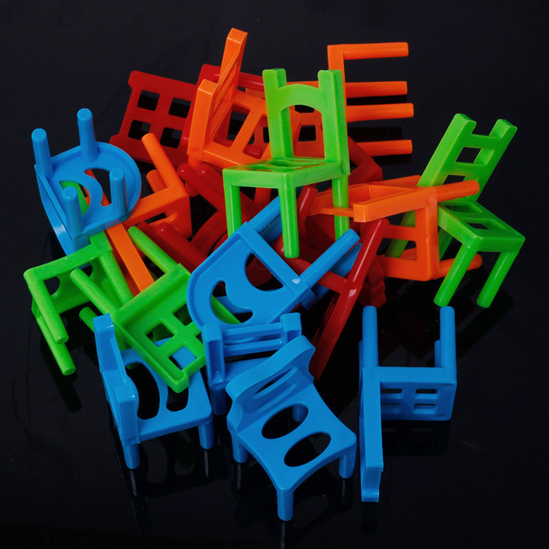 Chair Stacking Balance Game