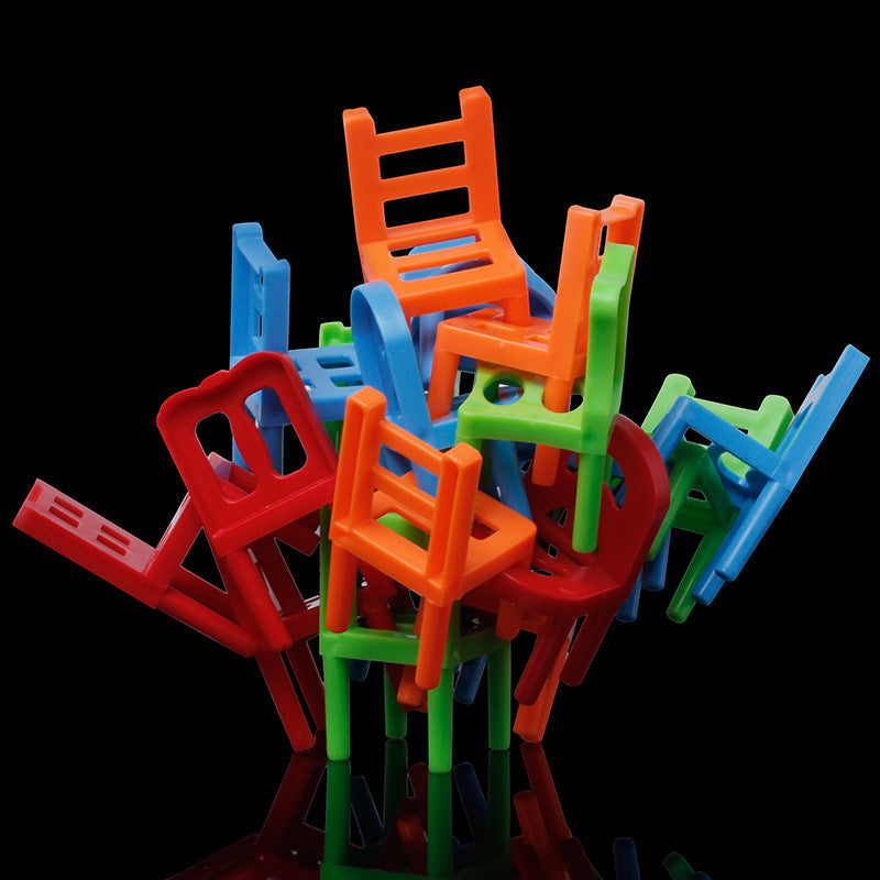 Chair Stacking Balance Game