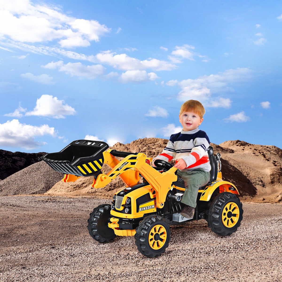 12V Kids Ride-On Dumper Truck