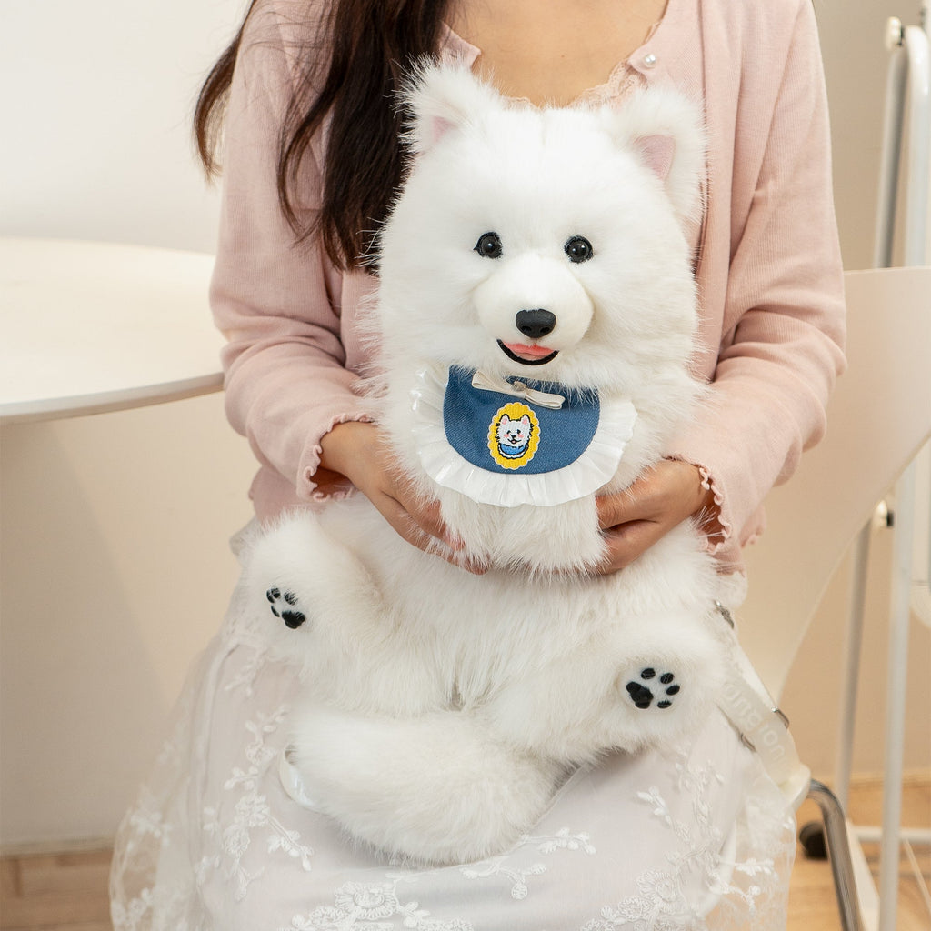 Fluffy Samoyed Backpack by Chongker, image 4 of 6