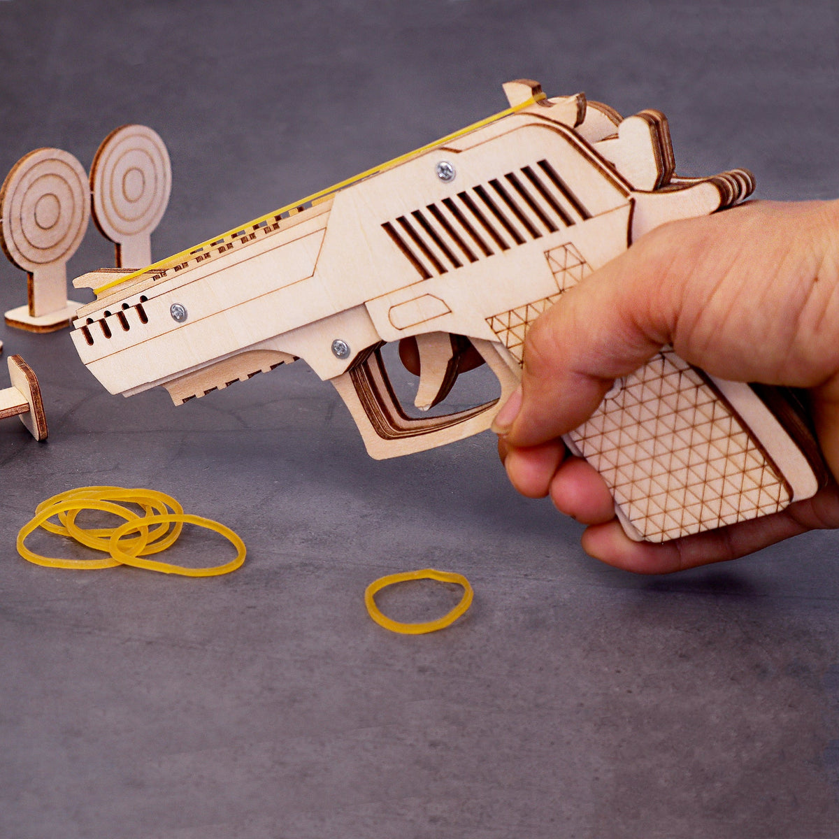 DIY Kit Rubber Band Launcher STEM Kit by Kitsville, image 6 of 8