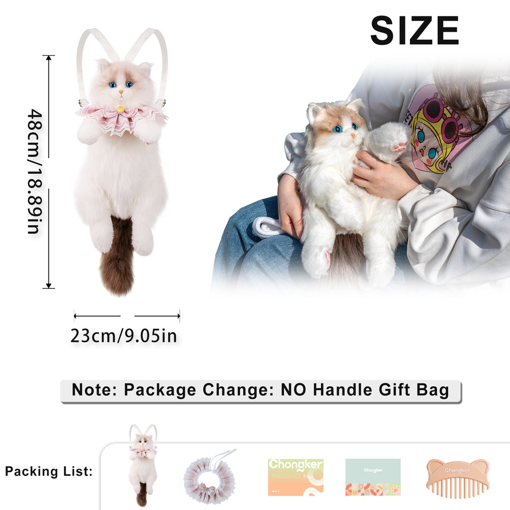 Ragdoll Cat Backpack by Chongker, image 2 of 9