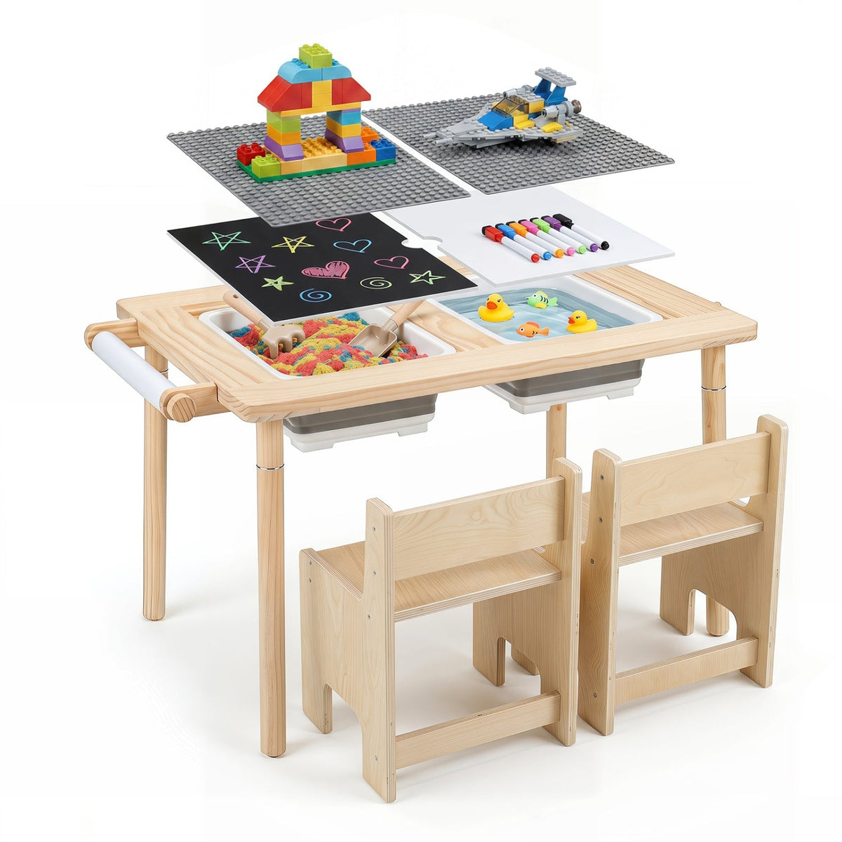 Little Artists Adjustable Activity Table & Chairs