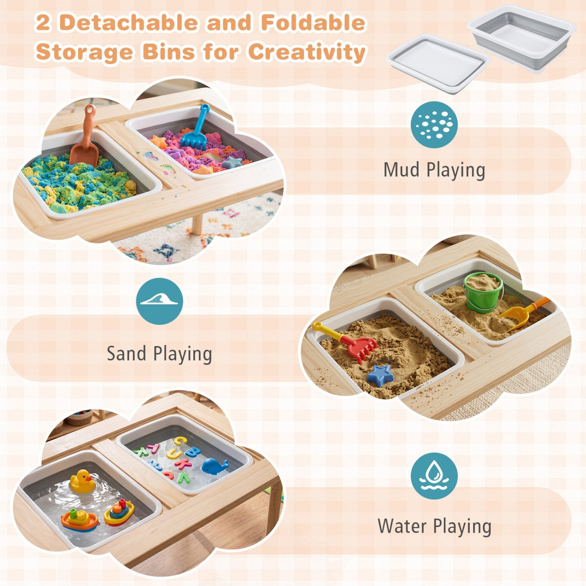 Little Artists Adjustable Activity Table & Chairs