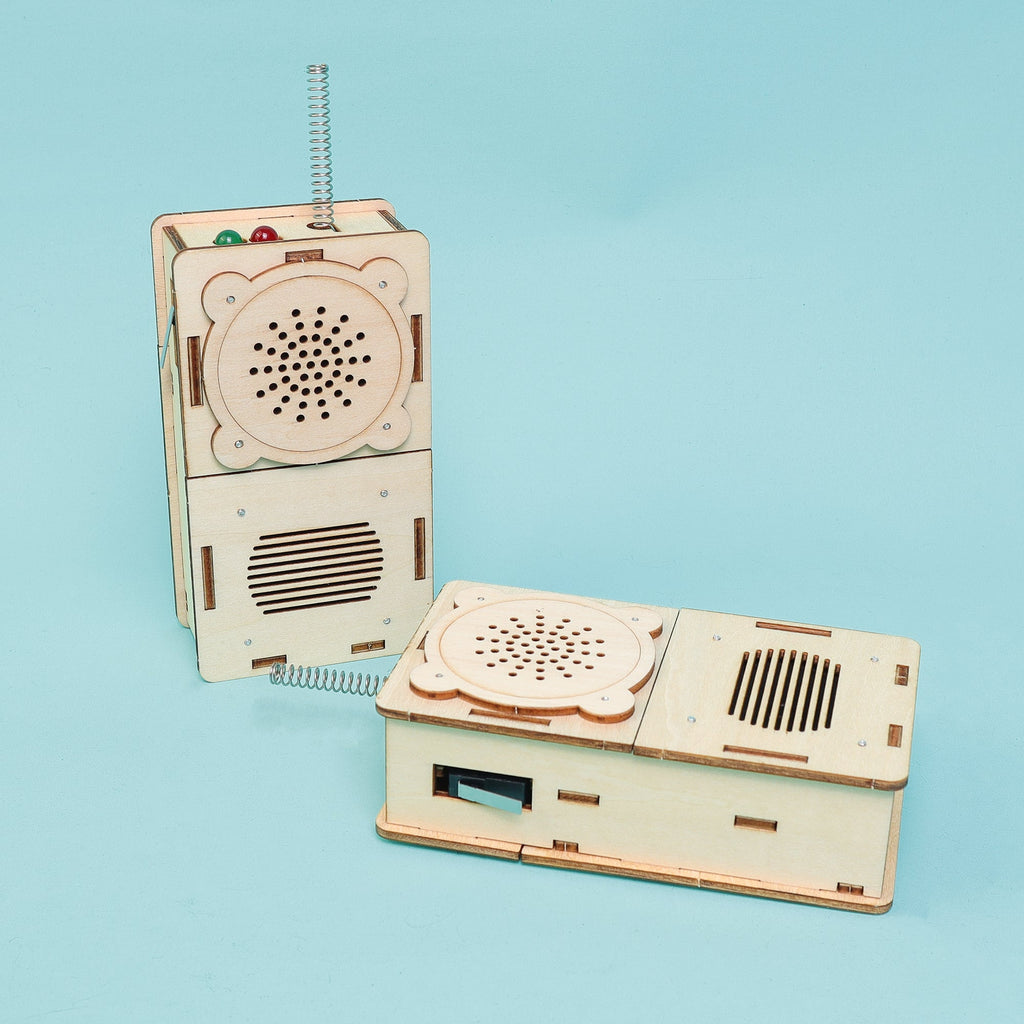 Build & Learn Walkie Talkie STEM Kit (Set of 2) by Kitsville, image 4 of 6