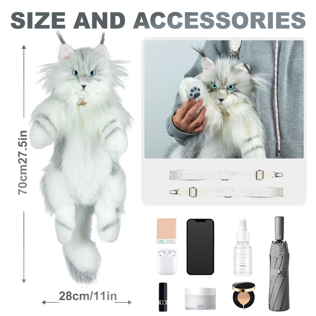 Maine Coon Cat Backpack by Chongker, image 10 of 15