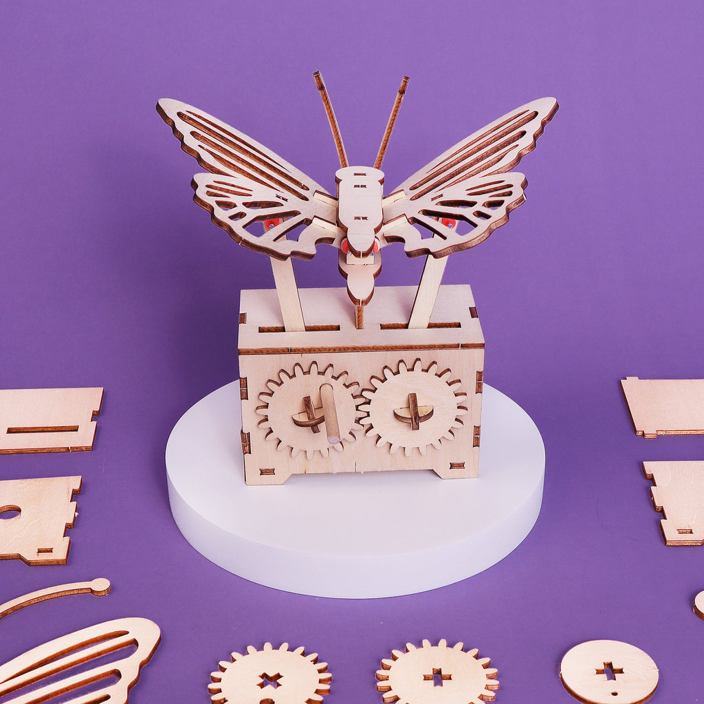 Fluttering Butterfly Mechanical STEM Kit by Kitsville, image 7 of 7