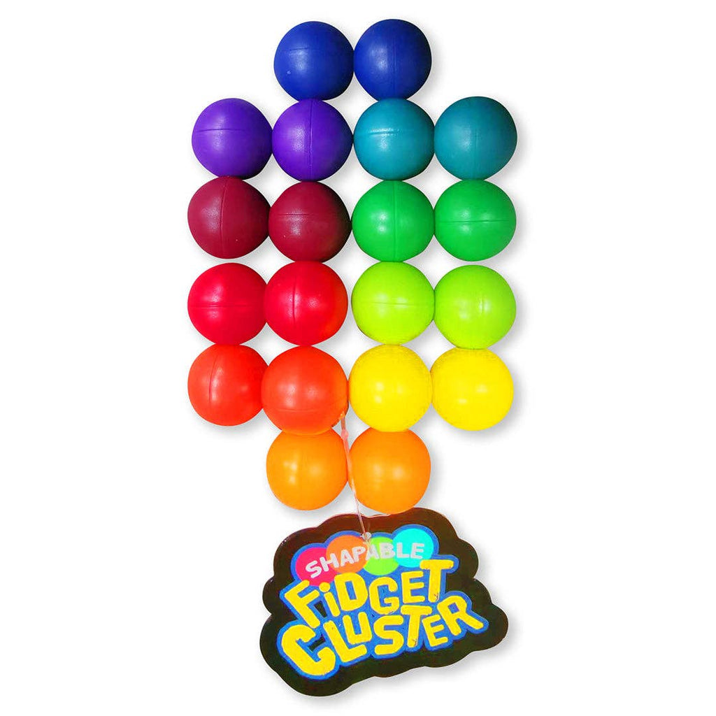 20-Ball Shape-Shifting Fidget Cluster Toy - product photo
