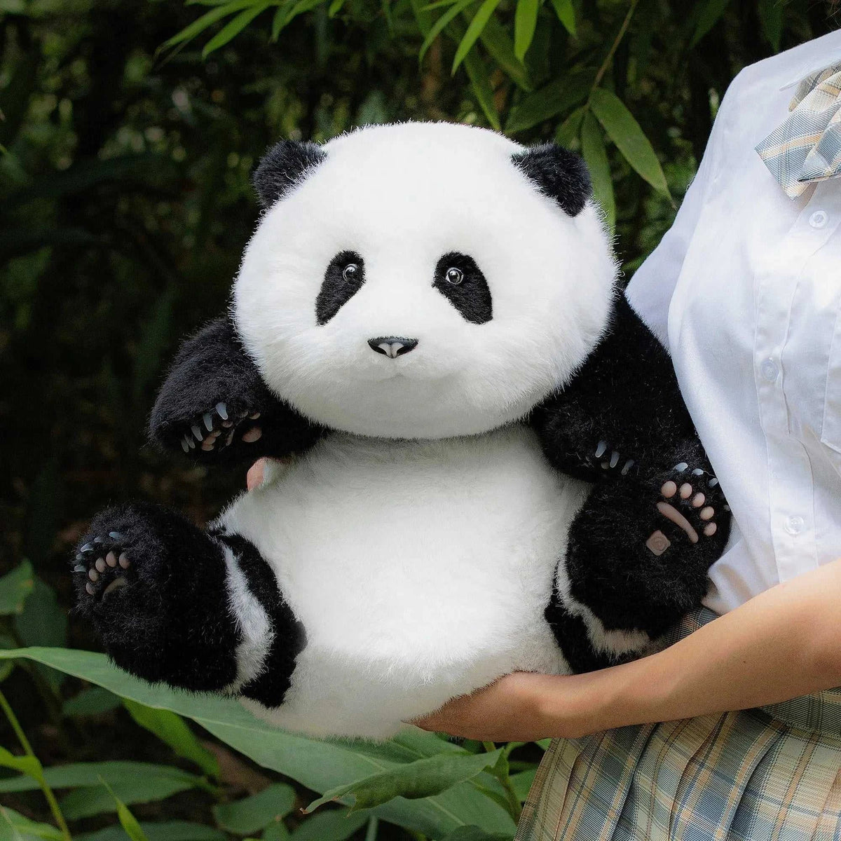 4.6lbs Panda Hehua Handcrafted Plush– Calm Companion Mindful Relax — product photo 8 of 10