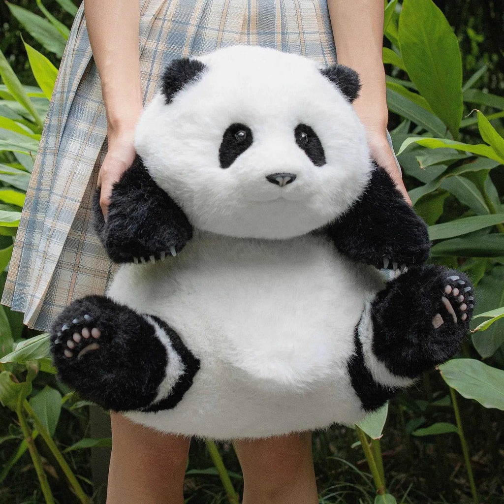 4.6lbs Panda Hehua Handcrafted Plush– Calm Companion Mindful Relax — product photo 7 of 10