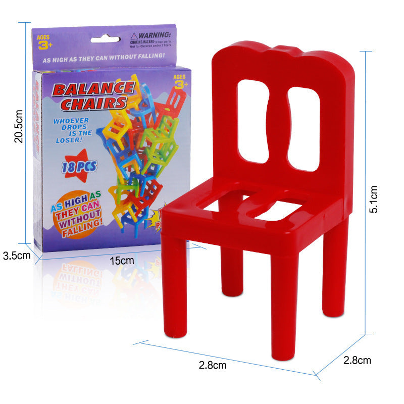 Chair Stacking Balance Game