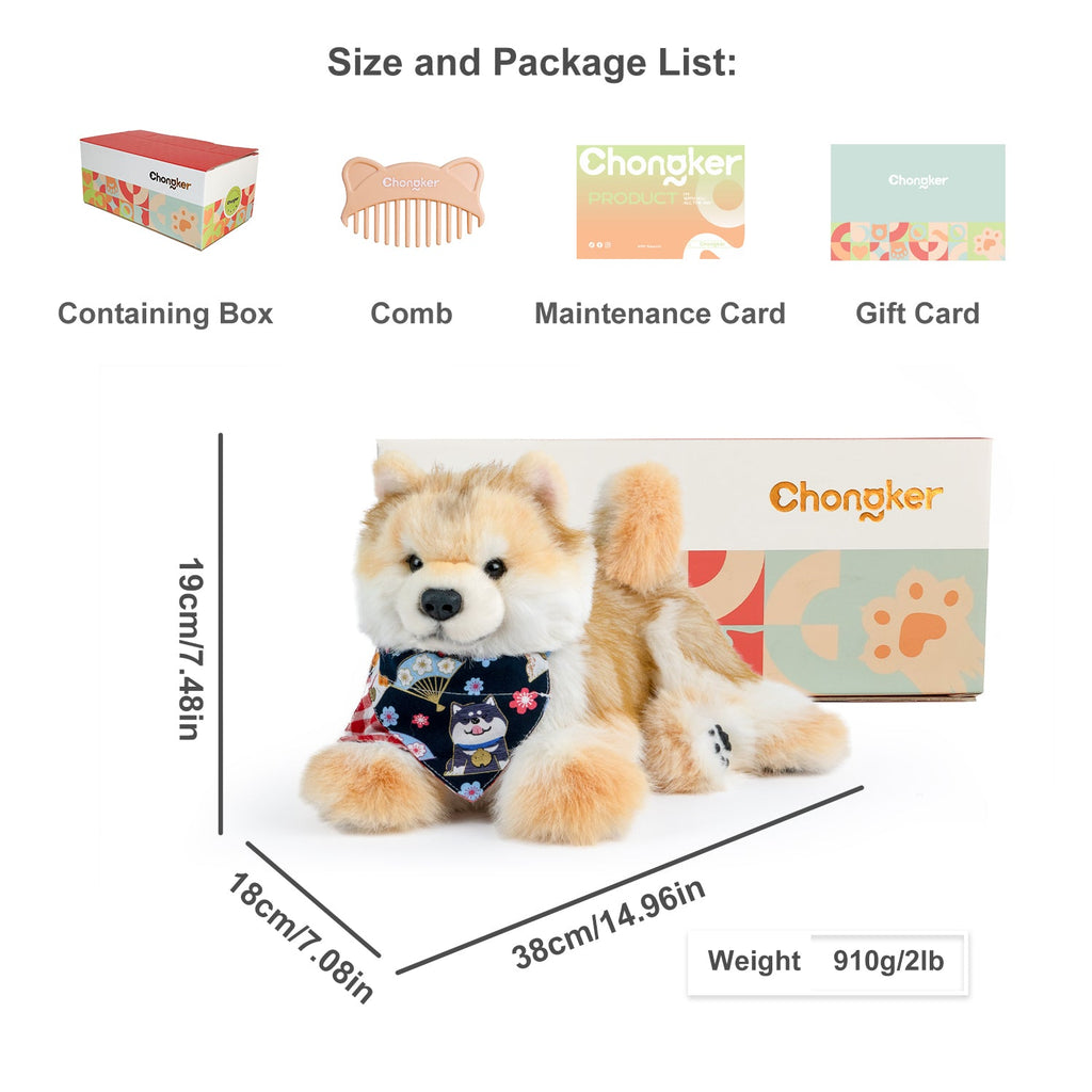 Shiba Inu Dog Plush – Realistic Dog Plush by Chongker, image 7 of 7