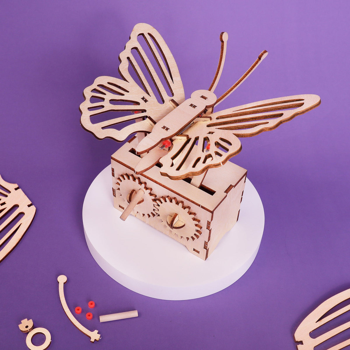 Fluttering Butterfly Mechanical STEM Kit by Kitsville, image 3 of 7
