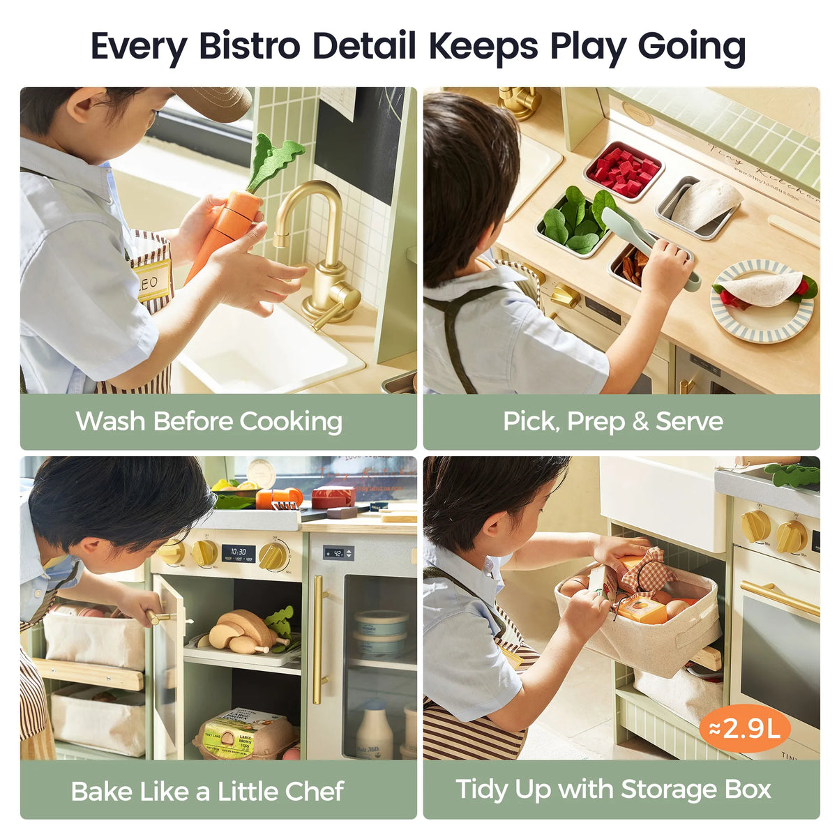 Tiny Land BistroSwitch Play Kitchen — product image 7 of 25