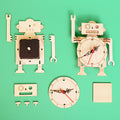 Robot Clock DIY STEM Kit by Kitsville, image 1 of 7