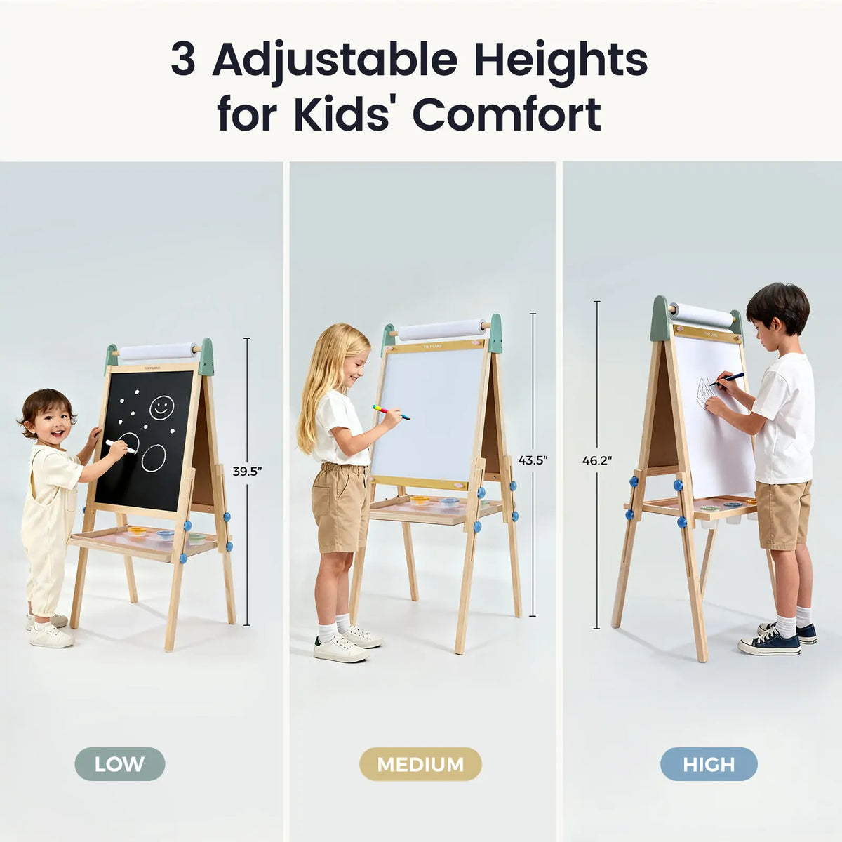 Tiny Land 3-in-1 Art Easel for Kids — product image 14 of 21