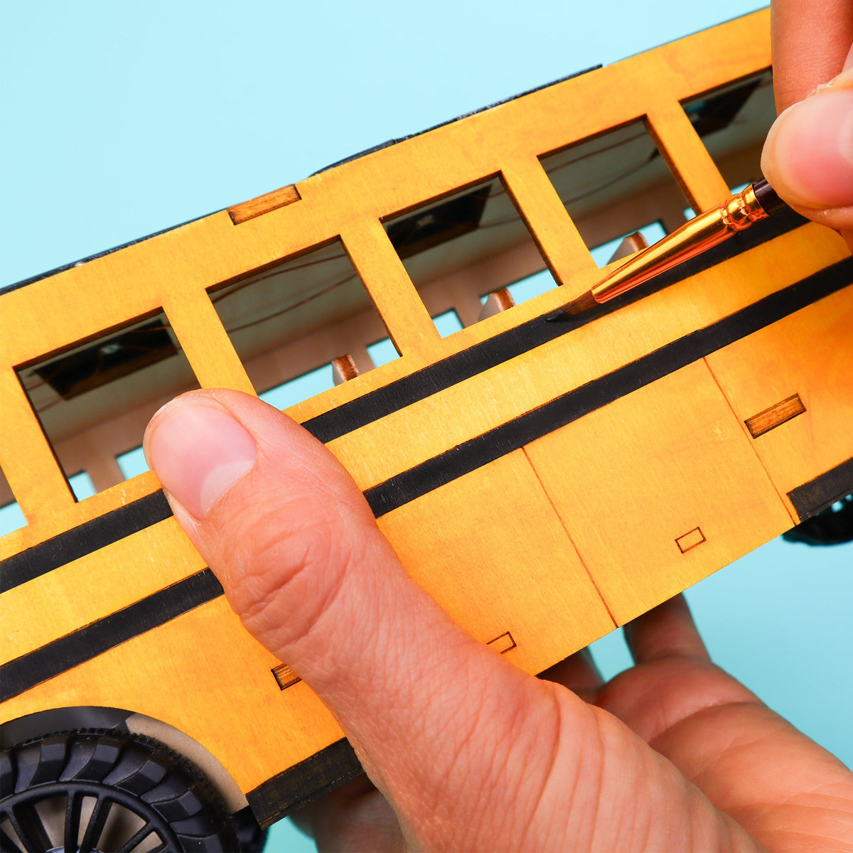 Solar & Battery School Bus STEM Kit by Kitsville, image 9 of 10