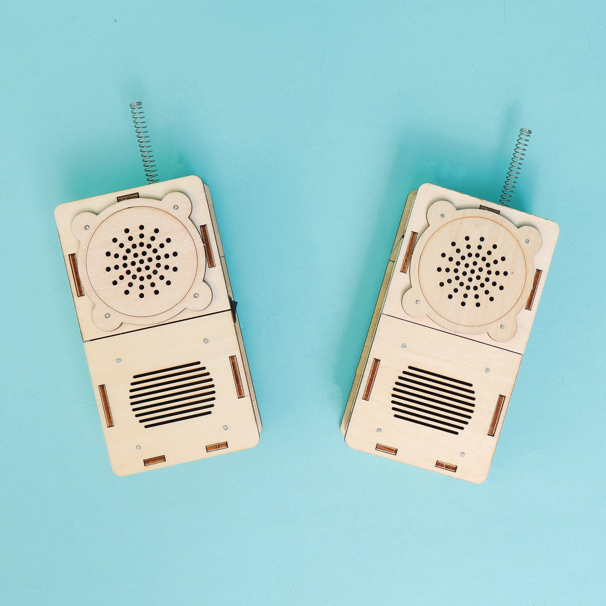 Build & Learn Walkie Talkie STEM Kit (Set of 2) by Kitsville, image 5 of 6