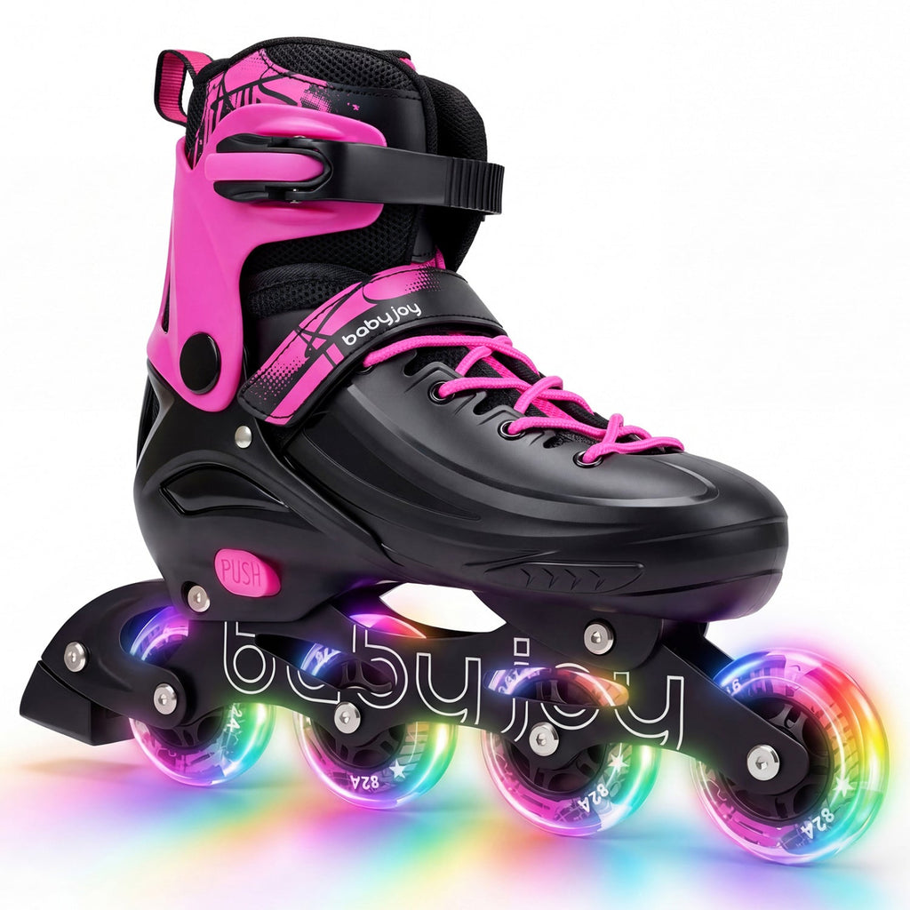 Twinkle Wheels Adjustable Inline Skates — Ages 9–14