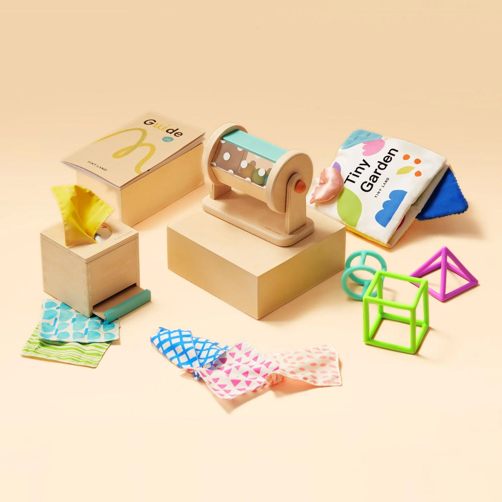 Tiny Land Montessori Play Box & Rainbow Activity Cube — product image 5 of 20