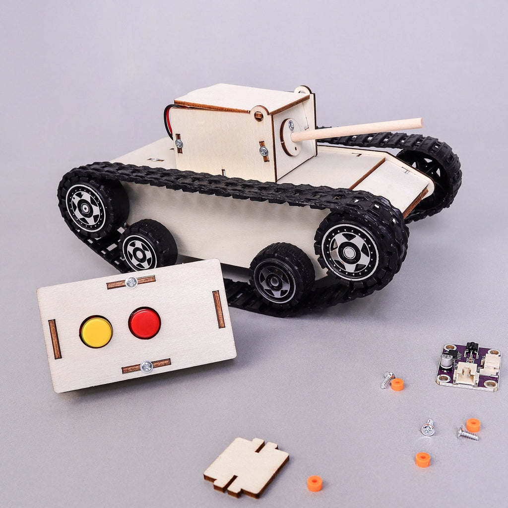Remote-Controlled Tank DIY STEM Kit by Kitsville, image 2 of 8
