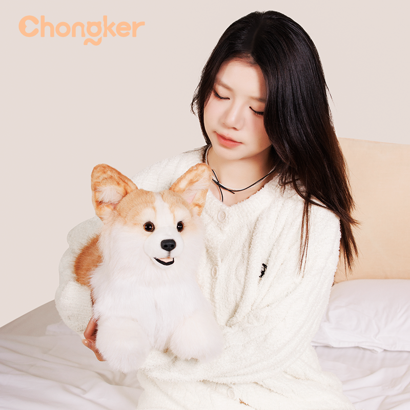 2.2lbs Corgi Dog Plush – Handmade Realistic Weighted for Dog Lovers  by Chongker, image 6 of 14