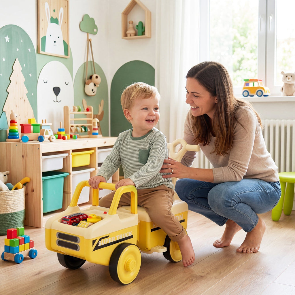 Little Cruiser 4-in-1 Ride-On Push Car