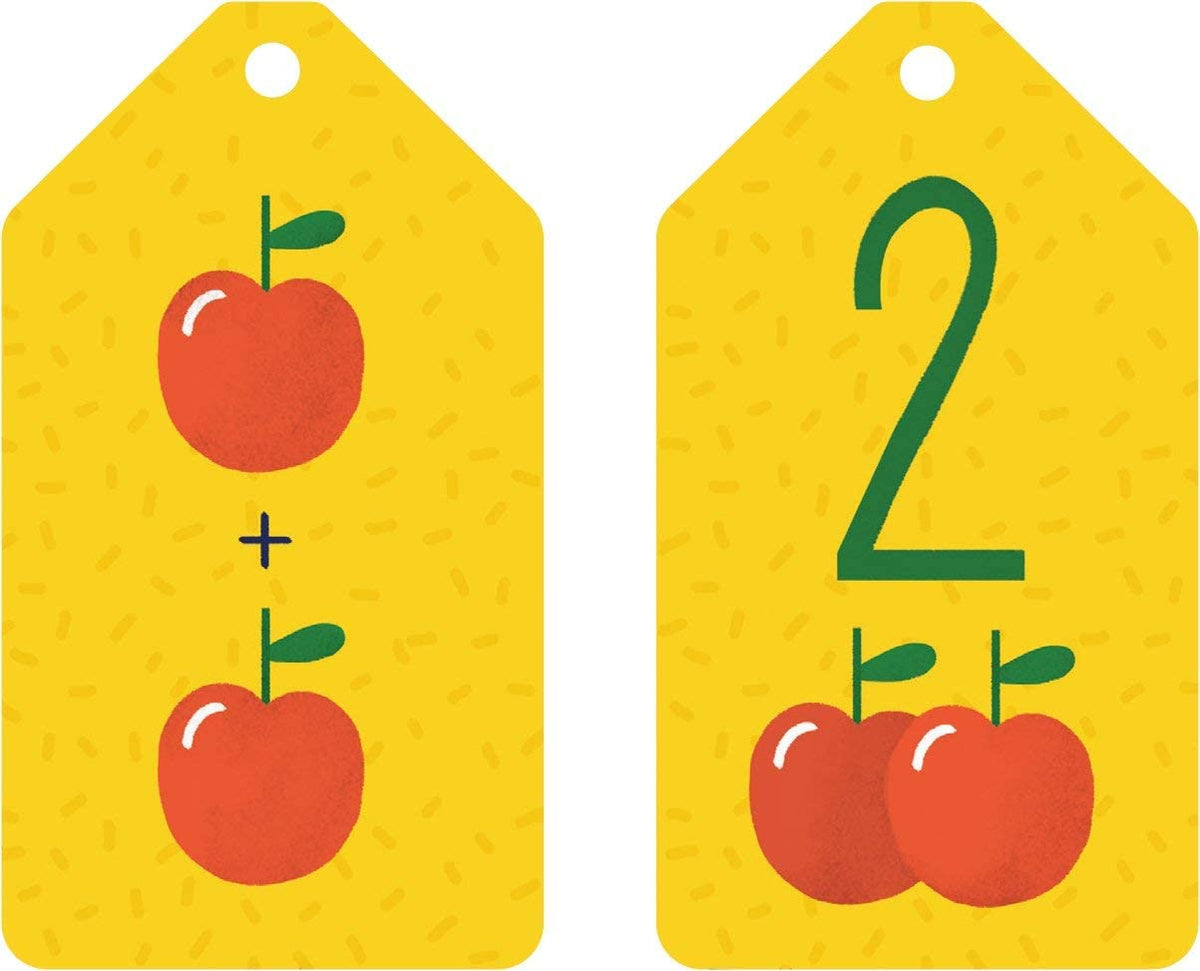 Preschool Counting Keycards with Optional ABC Bundle, 26 Double-Sided Cards