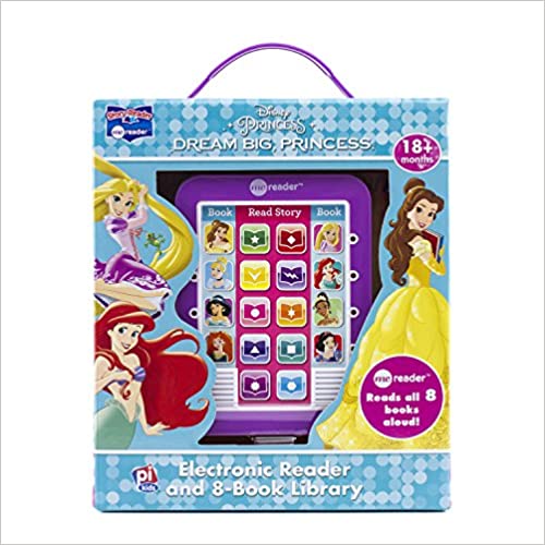 Disney Princess Me Reader 8-Book Library with Read-Aloud Module