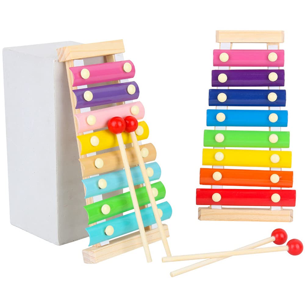 Tiny Tunes Rainbow Wooden Xylophone