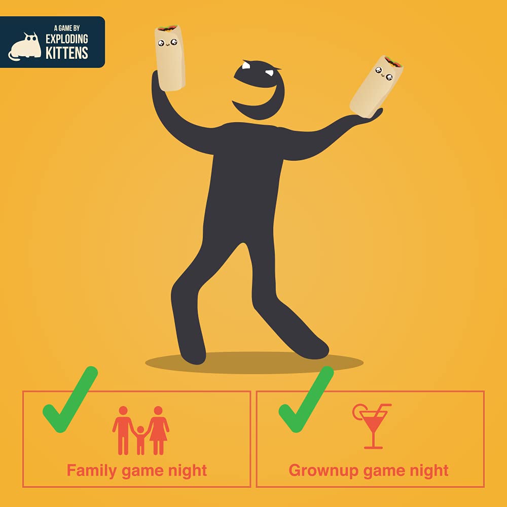 Burrito Style Dodgeball Card Game