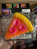 Pizza-Shaped Squishy Toy, Peelable or Non-Peelable, Ages 3+
