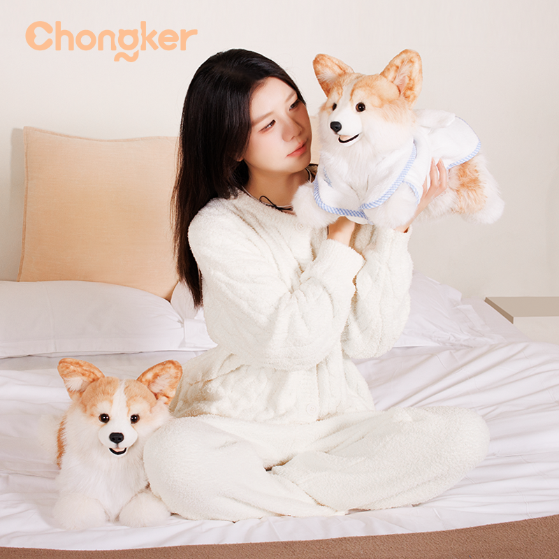 2.2lbs Corgi Dog Plush – Handmade Realistic Weighted for Dog Lovers  by Chongker, image 7 of 14
