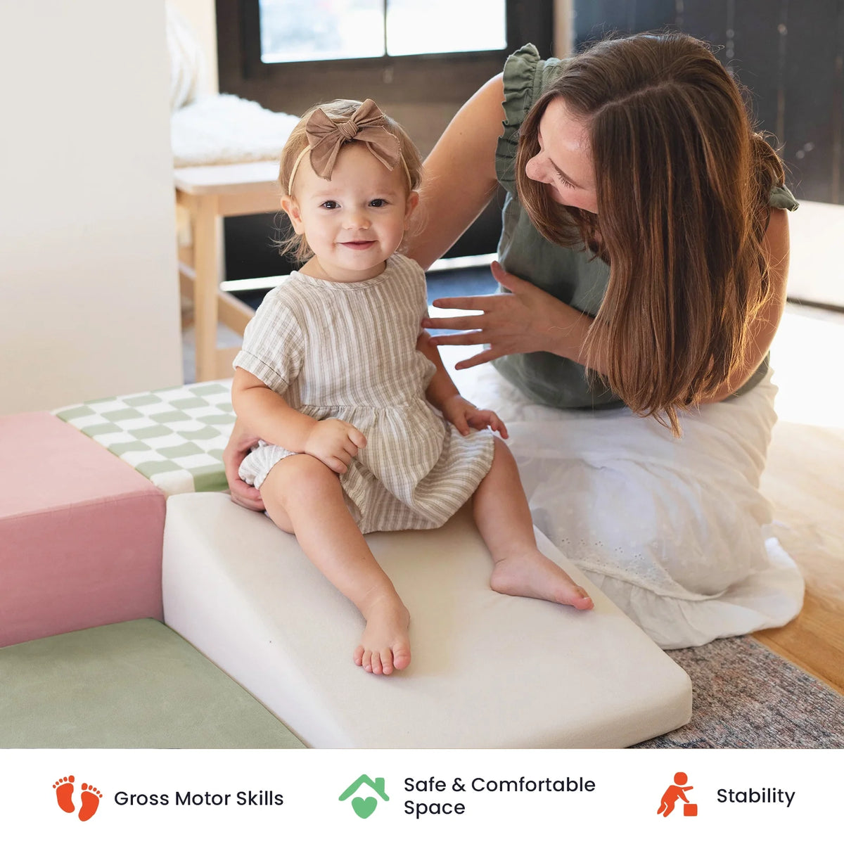 Tiny Land PlayNest Climbing Blocks - Morandi — product image 2 of 9